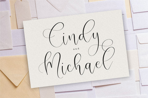 Oakmint Modern Handwritten Font Font Balpirick 