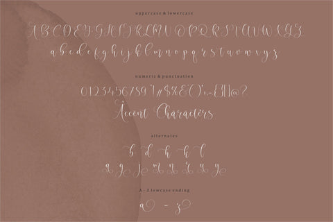 Oakmint Modern Handwritten Font Font Balpirick 