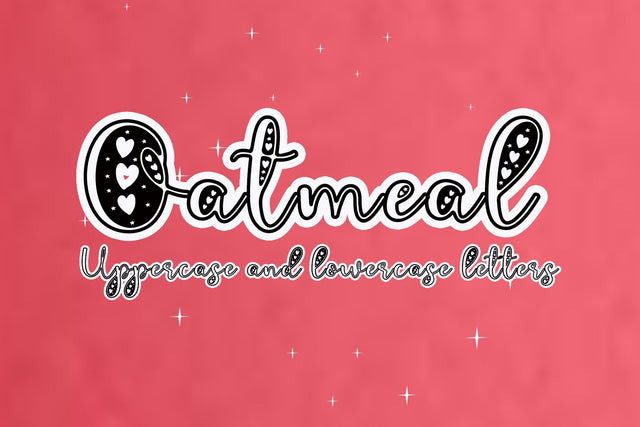 Oatmeal Font Sulthan studio 