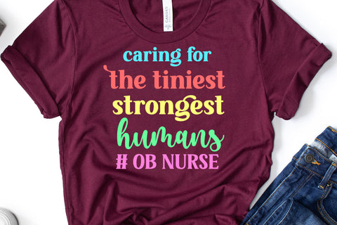 OB Nurse Sublimation I Obstetrics Nurse Sublimation Design Sublimation Happy Printables Club 