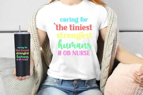 OB Nurse Sublimation I Obstetrics Nurse Sublimation Design Sublimation Happy Printables Club 