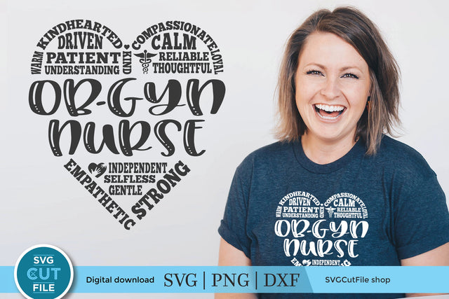 OBGYN nurse svg subway art SVG SVG Cut File 