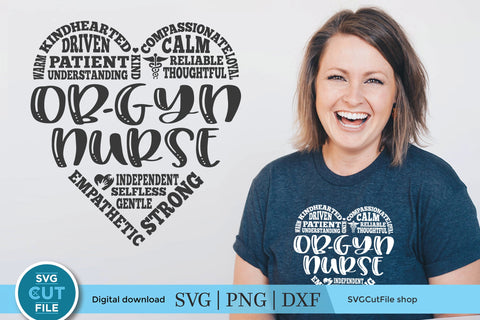 OBGYN nurse svg subway art SVG SVG Cut File 