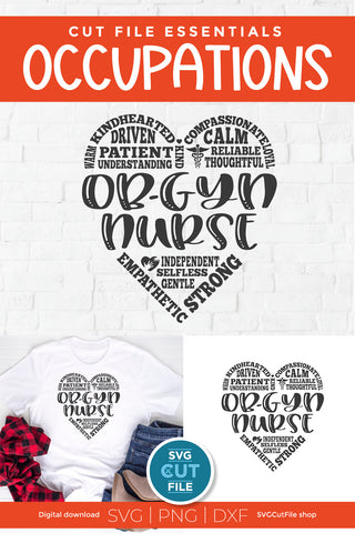 OBGYN nurse svg subway art SVG SVG Cut File 