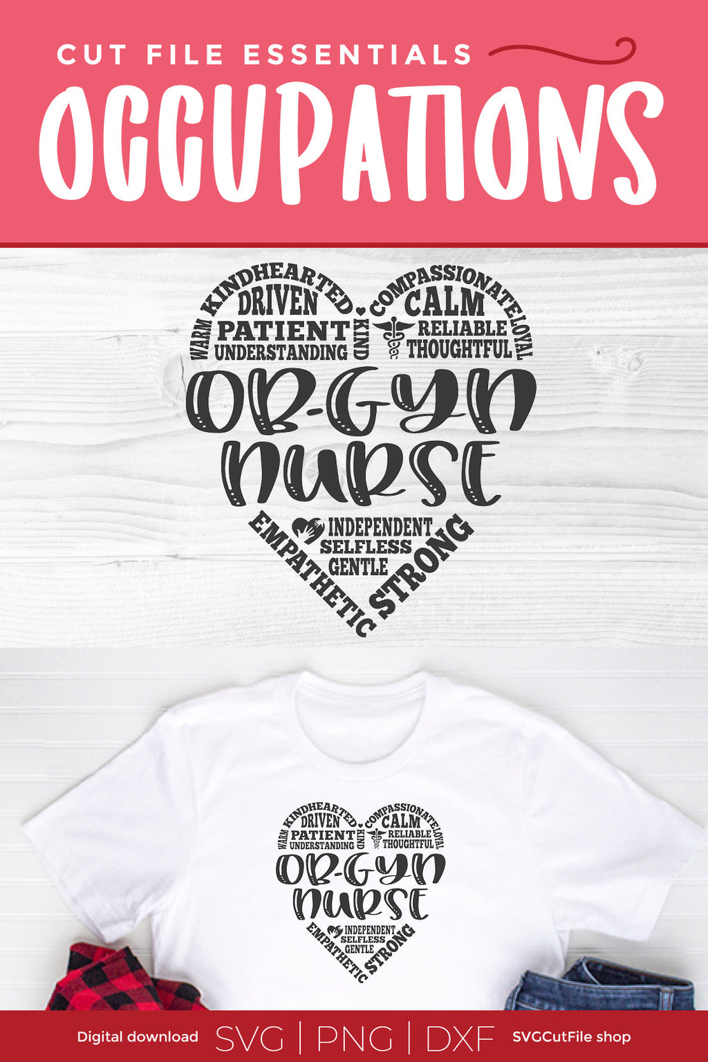 OBGYN nurse svg subway art - So Fontsy