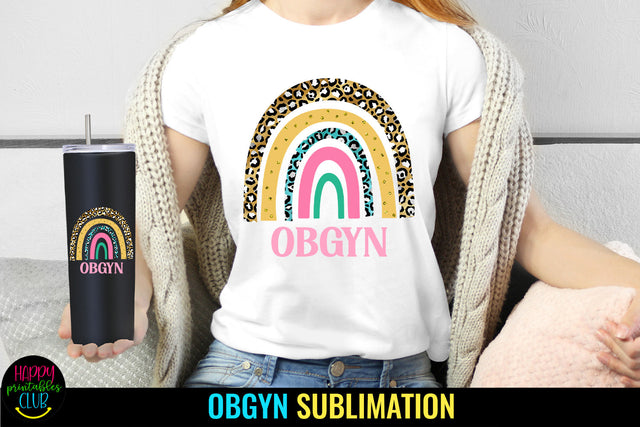 OBGYN Sublimation I Obstetrics Nurse Sublimation Design Sublimation Happy Printables Club 