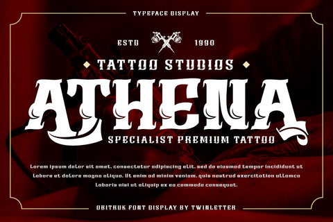 OBITRUK | Display Hero Font Font twinletter 