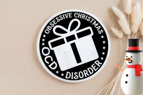 Obsessive christmas disorder ocd SVG, Obsessive christmas disorder ocd SVG DESIGNISTIC 