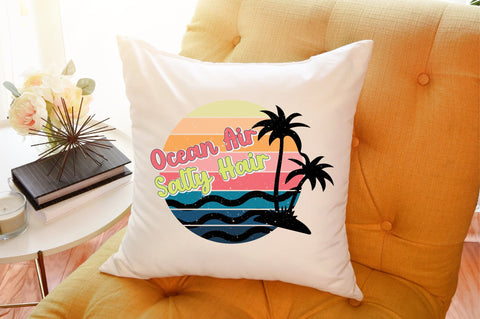 Ocean Air Salty Hair PNG Sublimation Sublimation designartist 