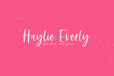 Ocean Cabanna - Handwritten Script Font Font KA Designs 