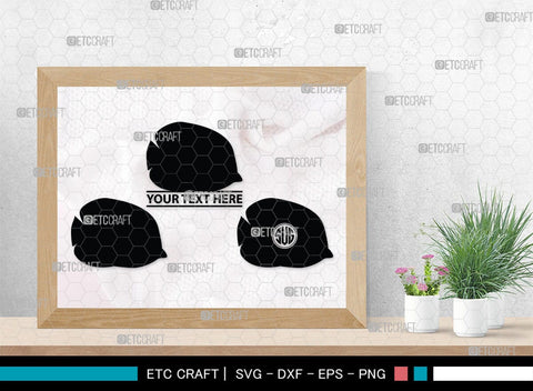 Ocean Fish Monogram, Ocean Fish Silhouette, Ocean Fish SVG, Ocean Svg, Fish Svg, Sea Fish Svg, Sea Svg, SB00295 SVG ETC Craft 