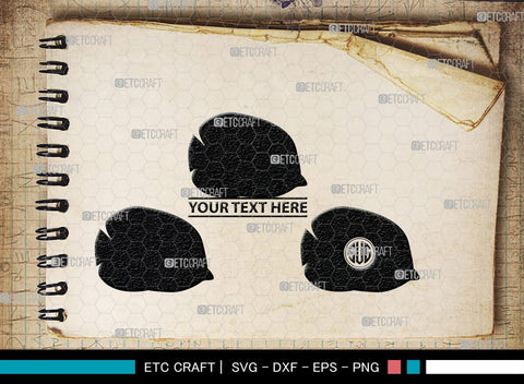 Ocean Fish Monogram, Ocean Fish Silhouette, Ocean Fish SVG, Ocean Svg, Fish Svg, Sea Fish Svg, Sea Svg, SB00295 SVG ETC Craft 