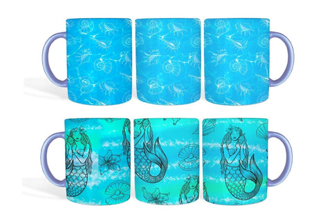 Ocean Mug Sublimation Sublimation SvgOcean 