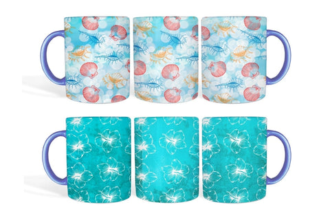 Ocean Mug Sublimation Sublimation SvgOcean 