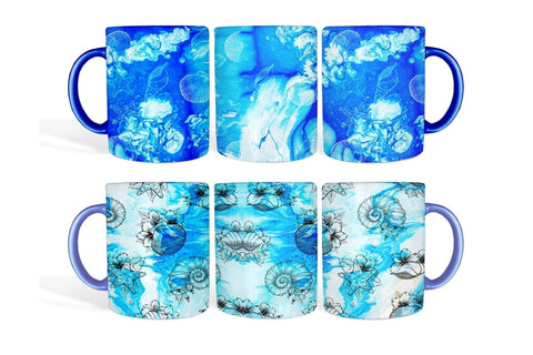 Ocean Mug Sublimation Sublimation SvgOcean 