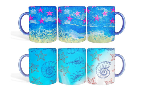 Ocean Mug Sublimation Sublimation SvgOcean 