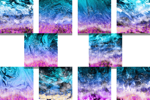 Ocean Waves Background Digital Paper Digital Pattern Natasha Prando 