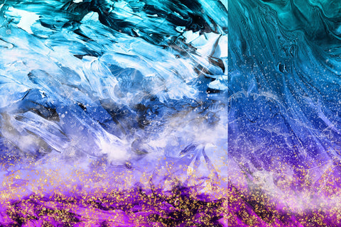 Ocean Waves Background Digital Paper Digital Pattern Natasha Prando 