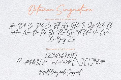 Octavian Signature Font Madatype Studio 