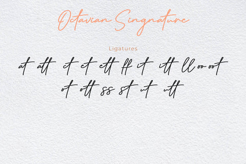 Octavian Signature Font Madatype Studio 