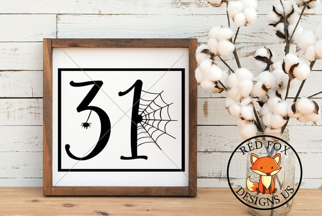 October 31 | Halloween SVG SVG RedFoxDesignsUS 