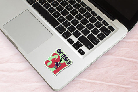 October 31 PNG, Printable Halloween Sticker Sublimation CraftLabSVG 