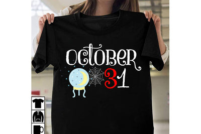 October 31 SVG Cut File, October 31 Sublimation Design, October 31 SVG Quotes, Halloween SVG Bundle,Halloween SVG Quotes,Halloween PNG, Halloween SVG SVG BlackCatsMedia 