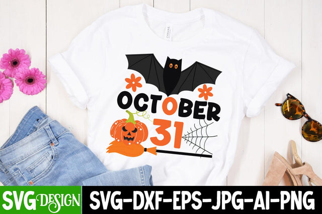 October 31 SVG Cut File, October 31 SVG Design SVG BlackCatsMedia 