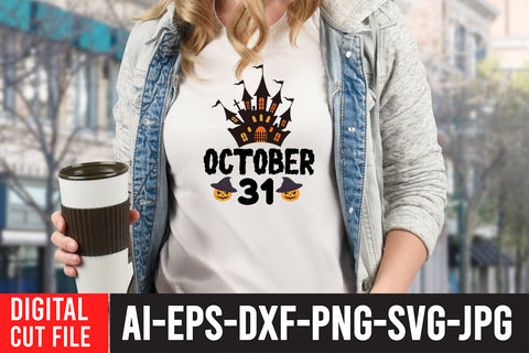 October 31 SVG Cut File SVG BlackCatsMedia 
