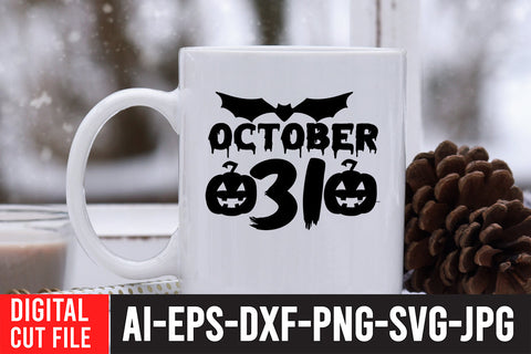 October 31 SVG Design SVG BlackCatsMedia 