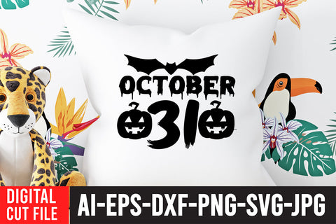 October 31 SVG Design SVG BlackCatsMedia 