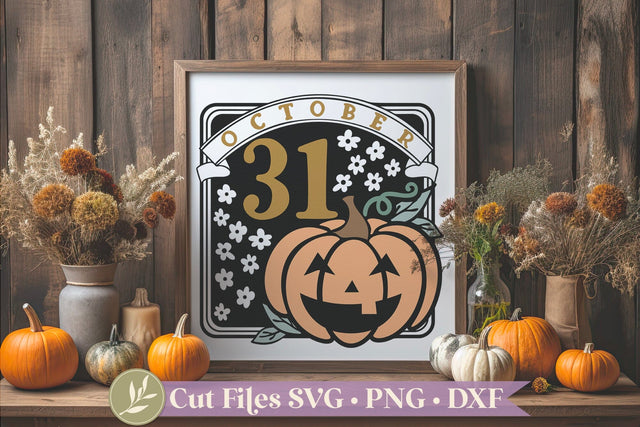 October 31 SVG, Halloween Sign SVG SVG LilleJuniper 
