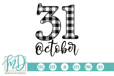 October 31 SVG Morgan Day Designs 