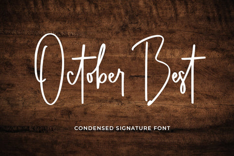 October Best Font Abo Daniel Studio 