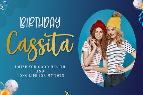 October Birthday Font Duo Font Rastype 
