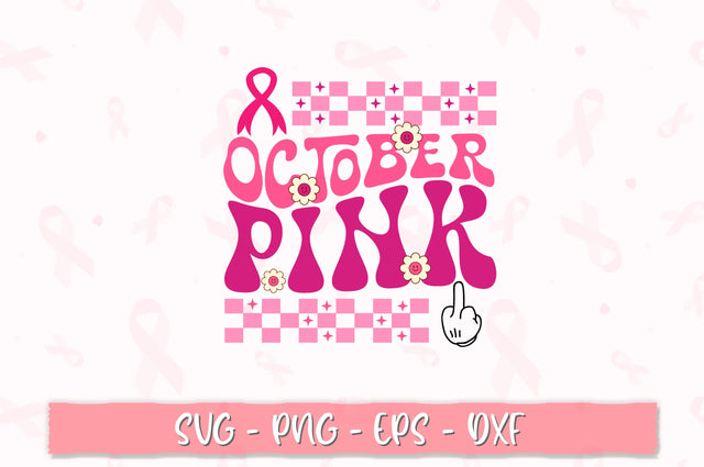 October pink PNG SVG Shetara Begum 