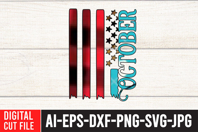 October Sublimation Design Sublimation BlackCatsMedia 