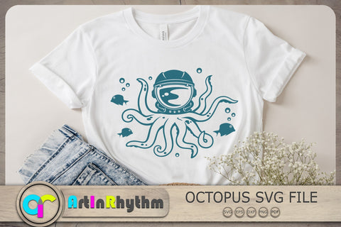 Octopus Svg, Octopus Svg Cut File, Octopus Clipart SVG Artinrhythm shop 