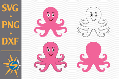 Octopus SVG, PNG, DXF Digital Files Include SVG SVGStoreShop 