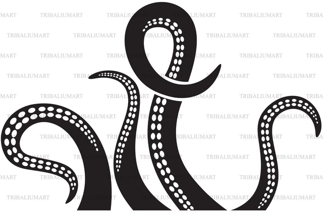 Octopus Tentacles SVG TribaliumArtSF 