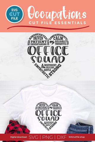 Office Squad svg - an office team staff svg for crafters SVG SVG Cut File 