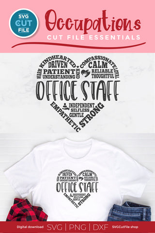 Office Staff SVG Subway Art SVG SVG Cut File 