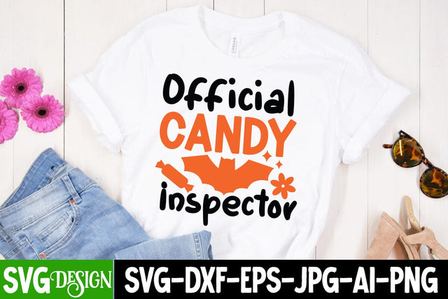Official Candy Inspector SVG Cut File, Official Candy Inspector SVG Cut File, Halloween Sublimation PNG, Halloween SVG Bundle,Halloween SVG Quotes,Halloween PNG, Halloween SVG SVG BlackCatsMedia 
