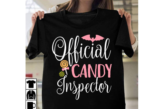 Official Candy Inspector SVG Cut File, Official Candy Inspector SVG Quotes, Halloween SVG Bundle,Halloween SVG Quotes,Halloween PNG, Halloween SVG SVG BlackCatsMedia 