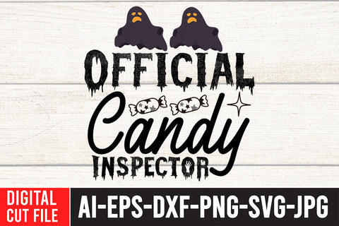 Official Candy Inspector SVG Cut File SVG BlackCatsMedia 