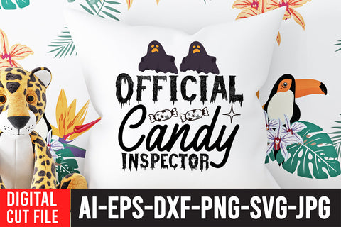 Official Candy Inspector SVG Cut File SVG BlackCatsMedia 