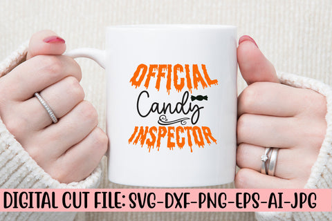 Official Candy Inspector SVG Cut File SVG Syaman 