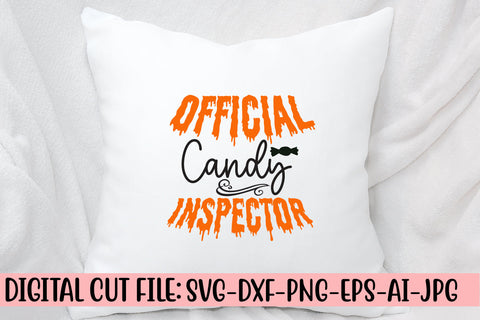 Official Candy Inspector SVG Cut File SVG Syaman 