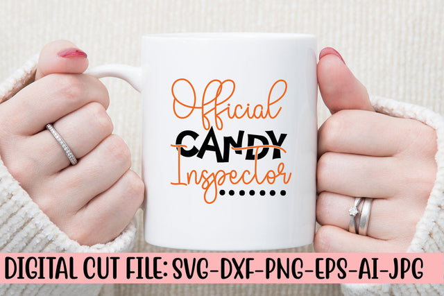 Official Candy Inspector SVG Cut File SVG Syaman 