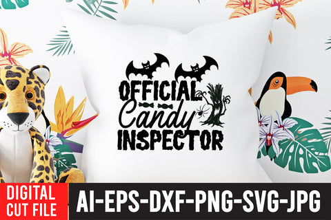 Official Candy Inspector SVG Design SVG BlackCatsMedia 